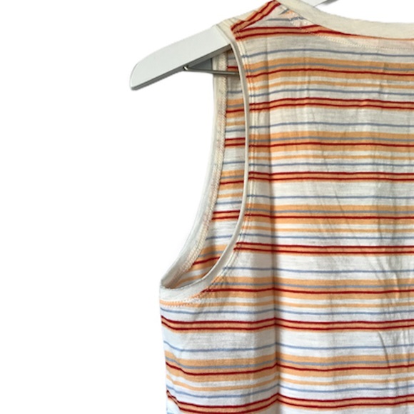 *SOLD!* NWT Madewell whisper cotton v neck striped top S - Picture 7 of 8